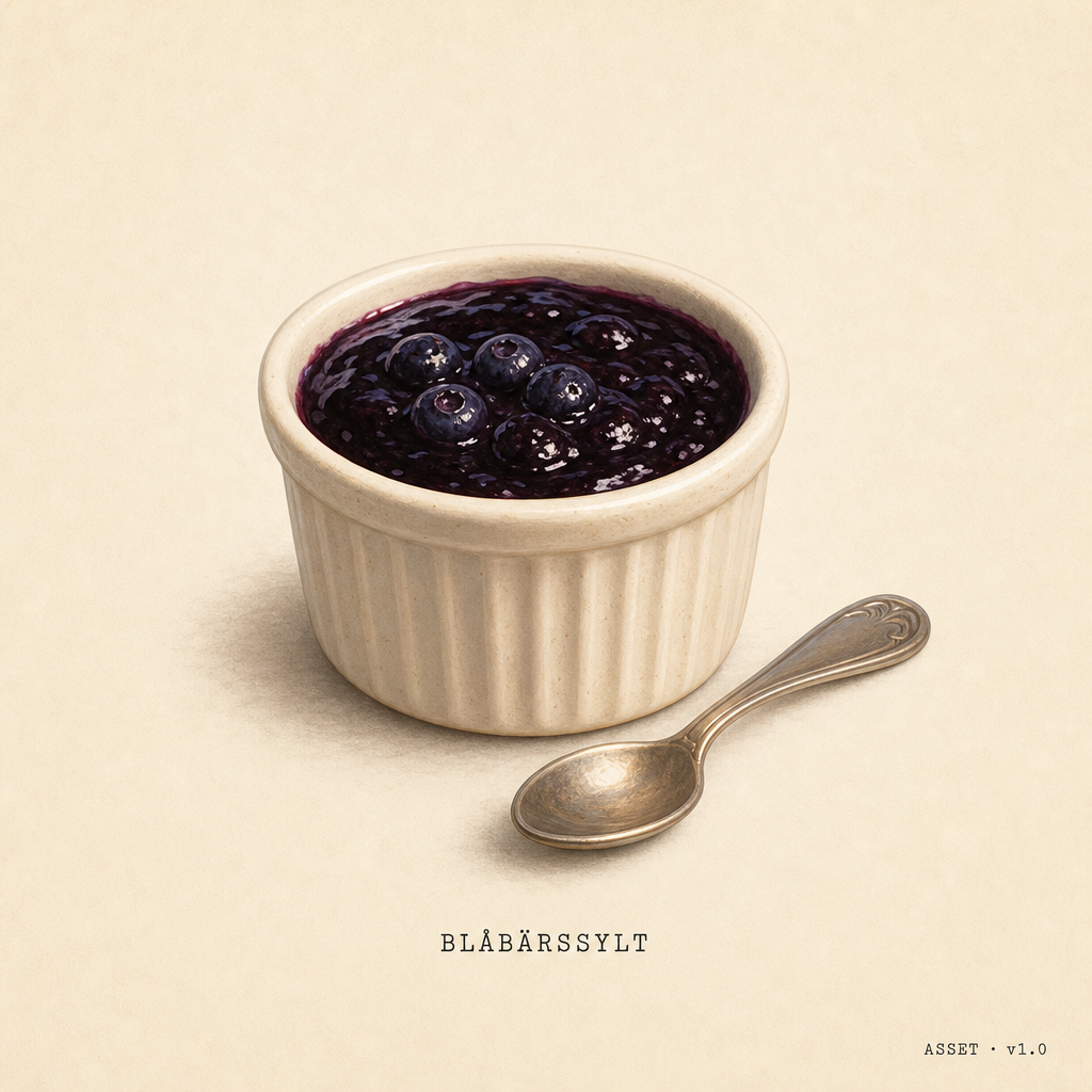 Blåbärssylt