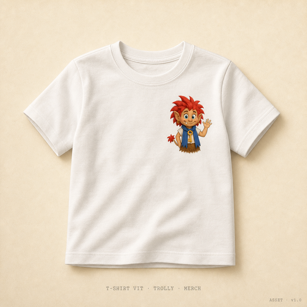 Trolly t-shirt vit
