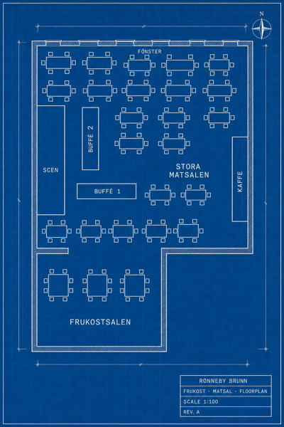 Floorplan blueprint